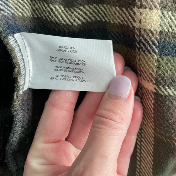 ⭐️HP⭐️Thick Orvis Flannel Shirt/Jacket - Picture 7 of 7